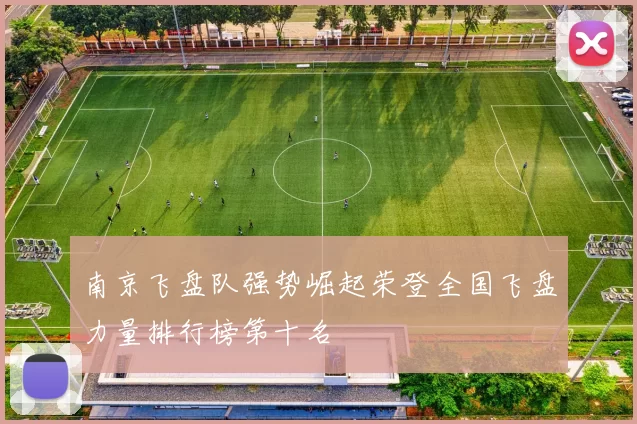 南京飞盘队强势崛起荣登全国飞盘力量排行榜第十名