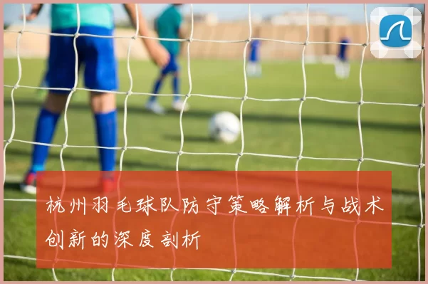杭州羽毛球队防守策略解析与战术创新的深度剖析